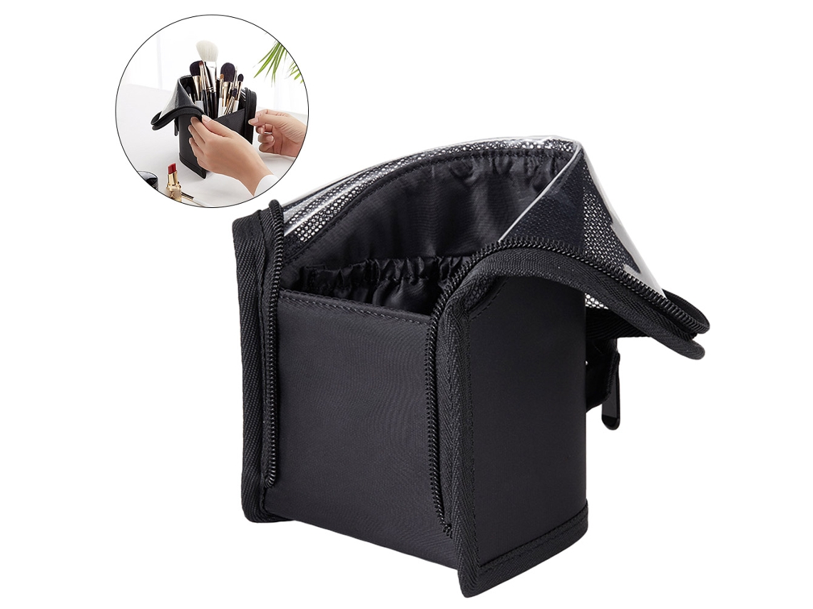 Organizador De Viagem Sacola Portátil Para Pincéis De Maquiagem