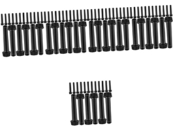 Conjunto De 100 Peças De Botões De Reposição Para Luminárias Estilo Americano. Puxadores Antiderrapa Gokoco
