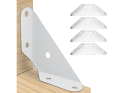 Cantoneiras De Reforço Para Móveis, Conectores De Ferro Reforçado Em Ângulo Reto, Acessórios De Suporte Triangulares 1mm