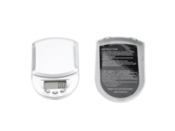 Balança de Cozinha Portátil de Alta Precisão 500/0,1 G, Mini Eletrônica para Medição AQUAFORGE