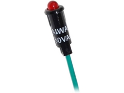 Luzes BLUE SEA Red Led Indicator Light 230V Preto