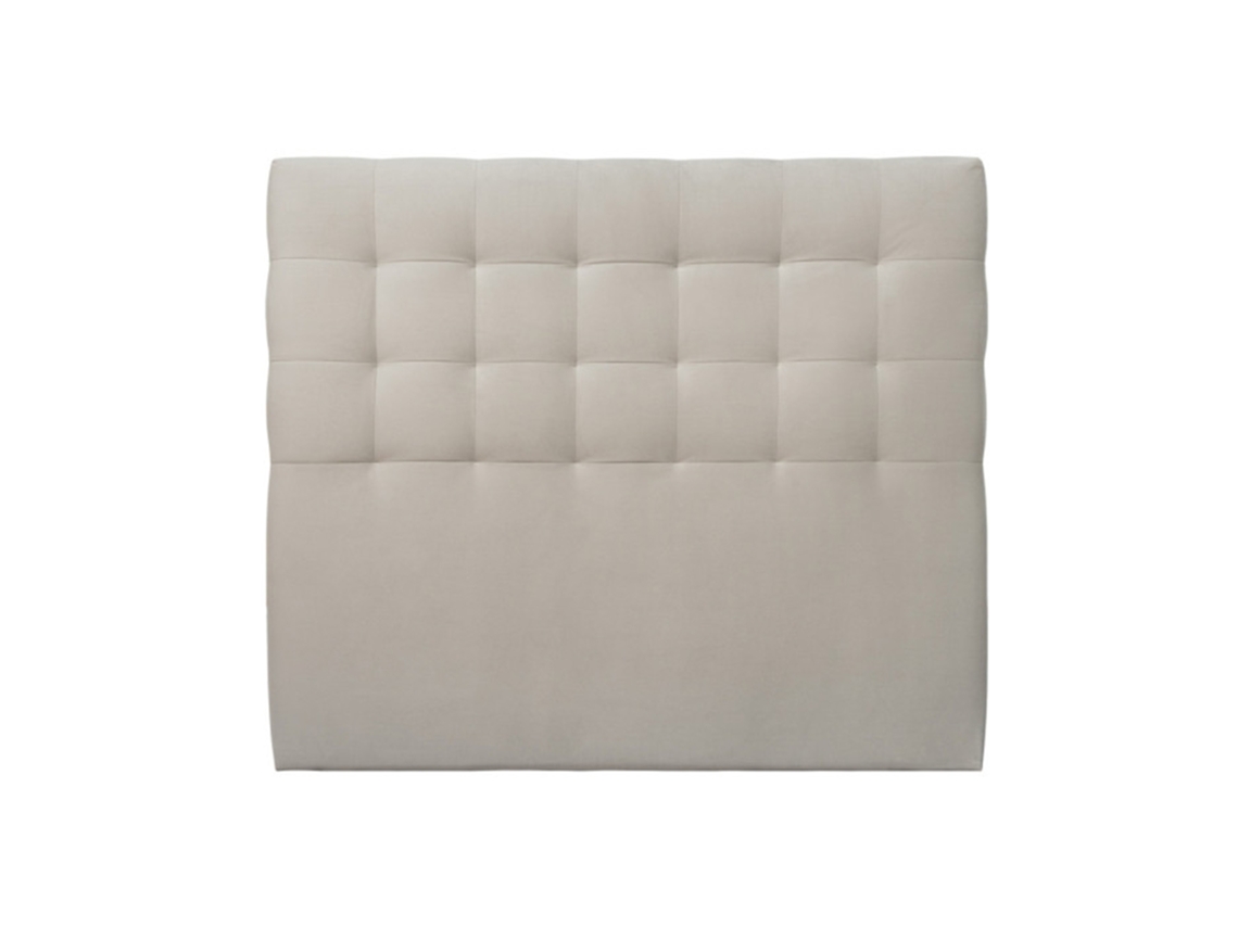 Cabeceira De Cama Quadrados Milano  Cement  120 X 190 Cm Altura 120 Cm Indream