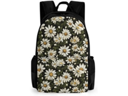 Mochila Fashion, Escolar Daisy Para Meninas, Universitária, Floral Adolescentes E Crianças, Notebook