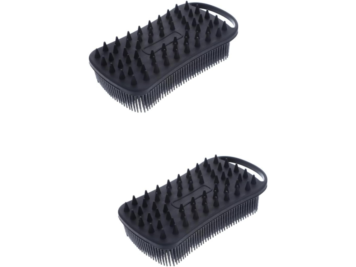 Conjunto De 2 Escovas Banho Silicone Didiseaon, Esfoliantes De Silicone, Escova Corporal, Esfoliante Corporal Para Spa