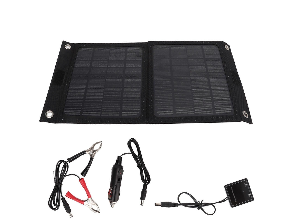 Kit De Painel Solar À Prova Dágua De 8 W, Dobrável, Para Áreas Externas, Bateria Solar Portátil, Carregador Usb Olysi Shop