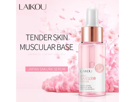 17ml Sakura Serum Nourish Essence Oil Control Brightening Rejuvenation Skin Whitening Serum Cuidados Com A Pele Cuidados Com O Rosto Laikou