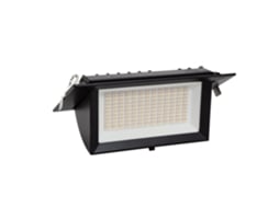 Downlight Direccionável Retangular Led Samsung Preto Lifud 4000k Branco Neutro 20 W