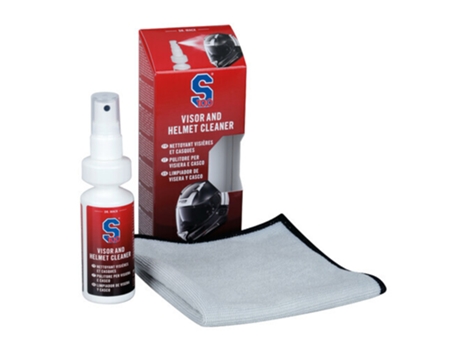 Manutenção de Capacetes DR WACK Limpador de Viseira de   S111 (Vermelho - 100 mL)