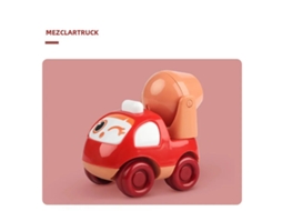 (vermelho) Carrinho De Brinquedo Infantil, Veículo Educativo De Engenharia Inercial, Adequado Para Crianças De 1 A 3 Anos.