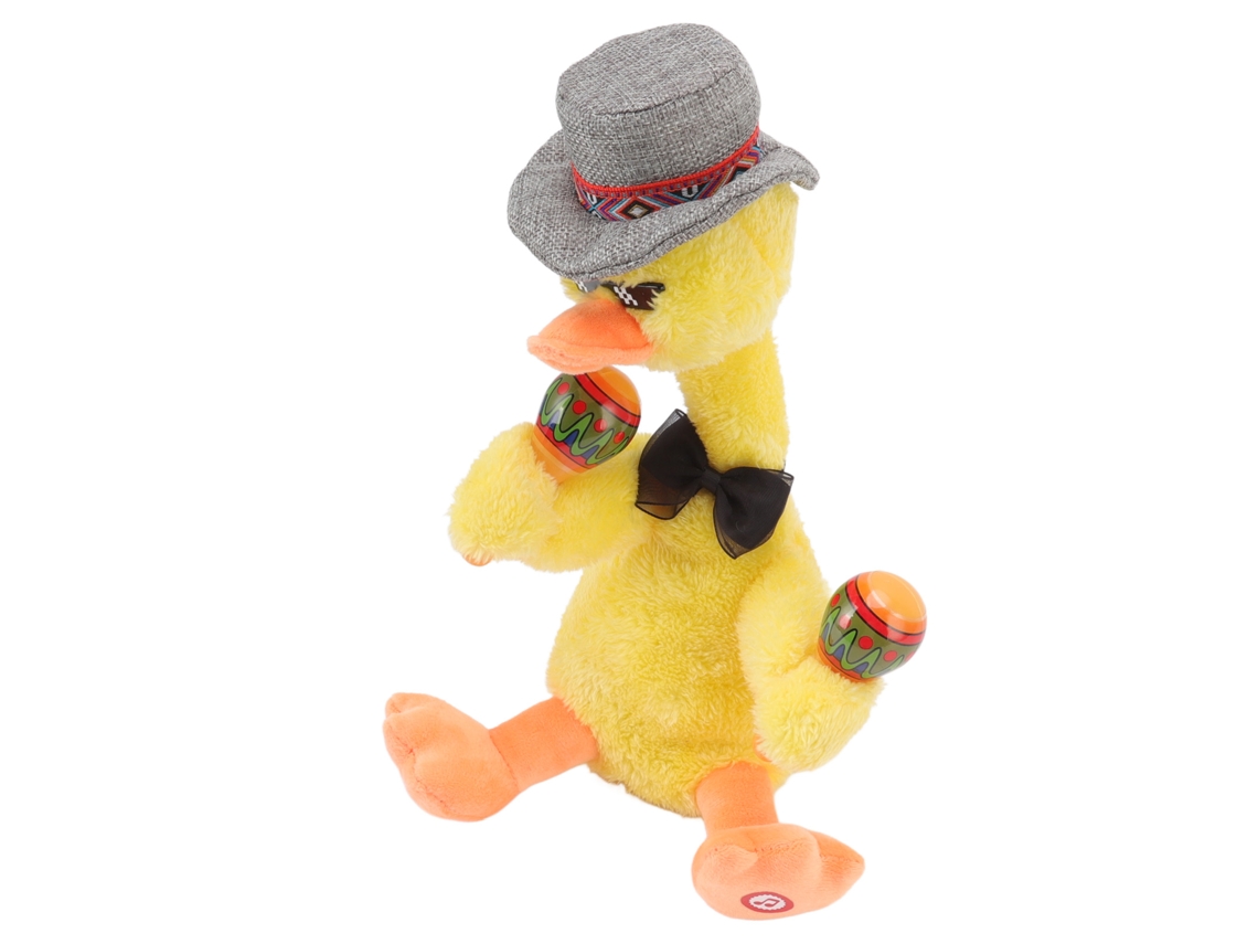 Brinquedo Pelúcia Usb Repete Canta e Dança