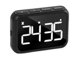 Temporizador De Cozinha Led Com Alarme, Temporizador Eletrônico Portátil Para Cozinhar