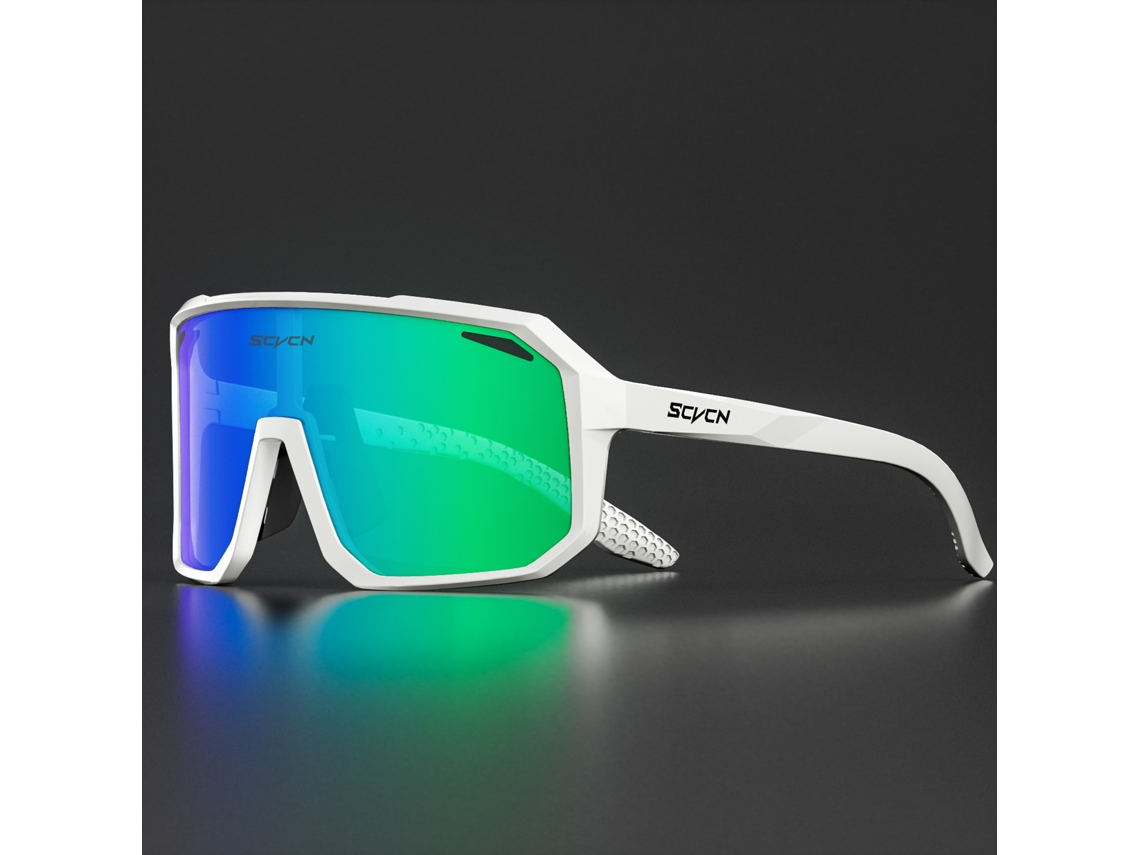 Óculos de Ciclismo MDUG com Lentes Pretas de Poliacrilato TR 90 (estilo 7)