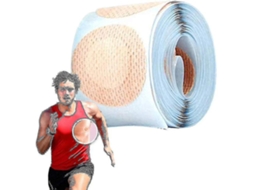 Conjunto de 100 Protetores de Mamilo para Corredores, Anti-Assaduras, 3,5cm, Ultra Running 2025 Brilvibera
