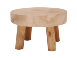 Suporte De Planta Indoor (suporta Vasos Pequenos Em Madeira)