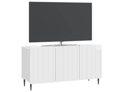 Gabinete para Tv Branco Brilhante 99 X 34,5 X 52 Cm MAISON EXCLUSIVE