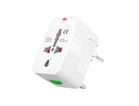 Adaptador Enchufe Viaje Universal Us Uk Jc