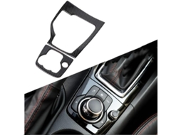 Capa De Fibra Abs Para Alavanca De Câmbio Do Mazda 3 Axela 2013-