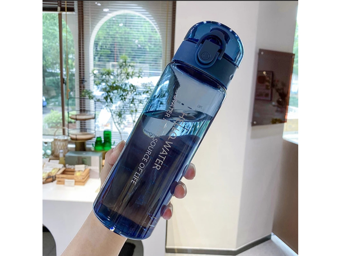 Garrafa de Água Portátil de 780ml, Adequada para Esportes Ao Ar Livre, Camping e para Transportar Chá. MDUG (azul)