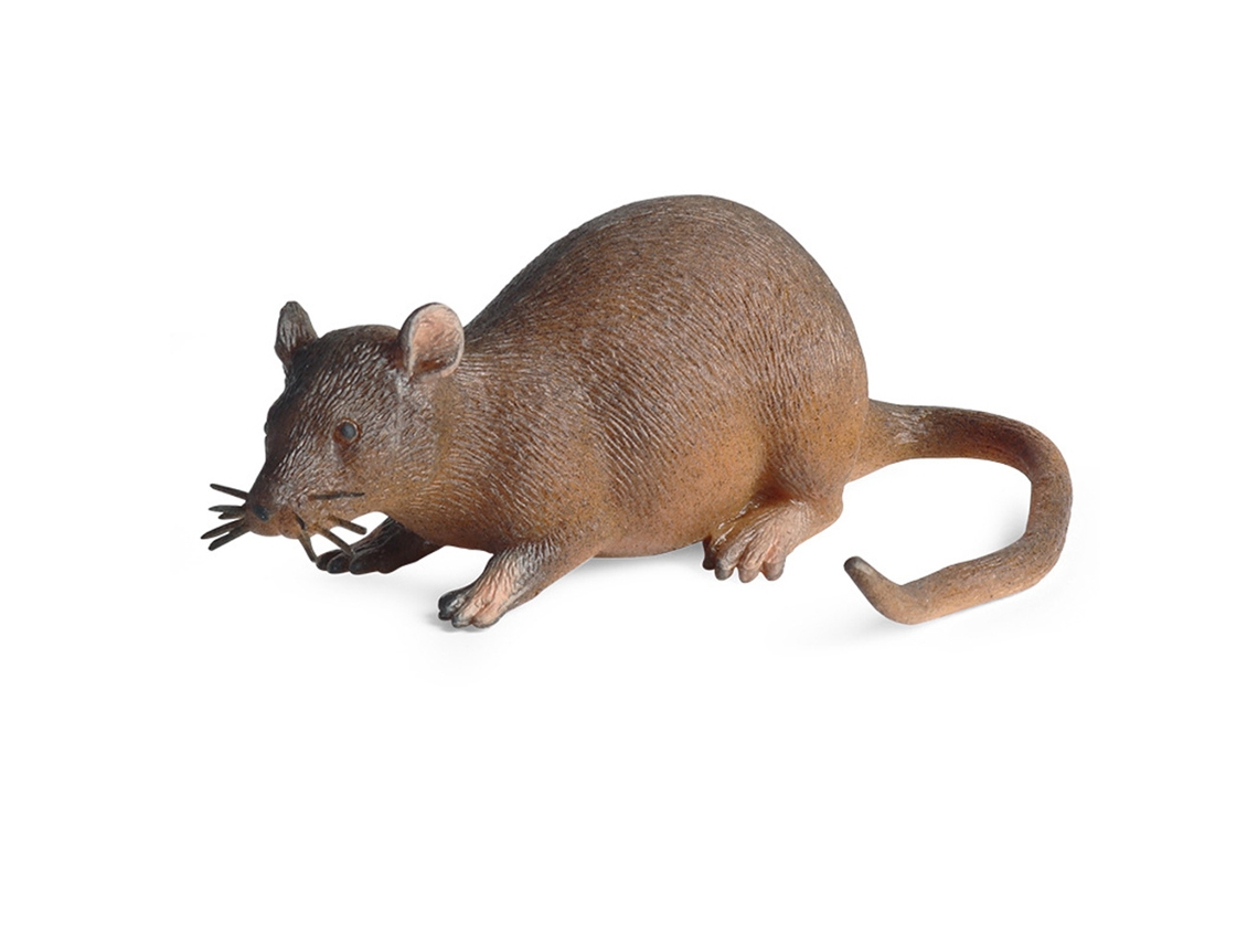 Figura De Rato Simulada Em Borracha Tpr Brinquedo De Alivio De Estresse Para Crianças Com 3 Anos+