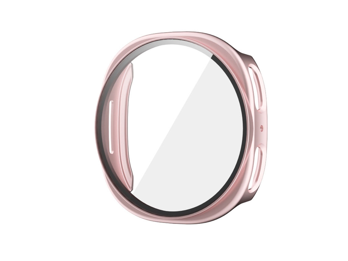 Capa Com Protetor De Ecrã Para Galaxy Watch 9 De 40 Mm Proteção Sensível Ao Toque E Resistente A Riscos Rosa Ouro Hexinyigjly