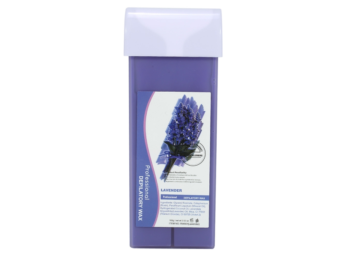 Creme Depilatório Profissional 2026 100g Cera Depilatória para Braços, Pernas, Axilas e Corpo Lavanda