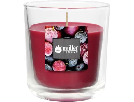Vela Perfumada Frutos Silvestres 88X80 mm 30H