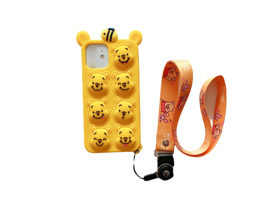 Capa Protetora de Celular Silicone LAXISCREED Animal 3d Leve Macia