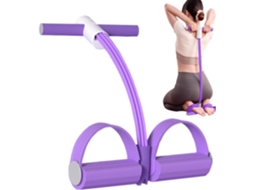 Faixa Elástica Portátil Antiderrapante Ergonômica Para Exercícios | Corda Alongadora De Tornozelo Com Pedal