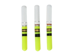 3 Peças Flutuador Led Pesca Noturna Verde