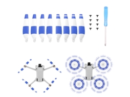 Primerox hélice Colorida Compatível com Mini 3 Pro Acessórios Drone Hélice Réplica Propeller