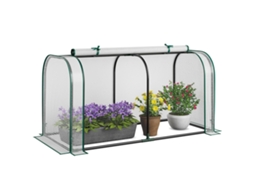 Mini Estufa com Porta de Enrolar com Zíper, Capa de Pe 118x55x60 Cm | NORTHIX