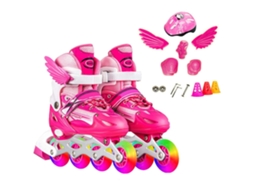 Roller Skates (8 Light-up Wheels Adjustable)