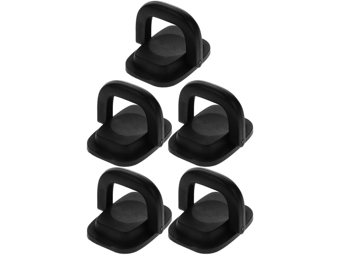 De 5 Peças De Puxadores Para Tampas De Panelas, Com Cabo Removível, Plástico Resistente Ao Calor, Acessório Gokoco
