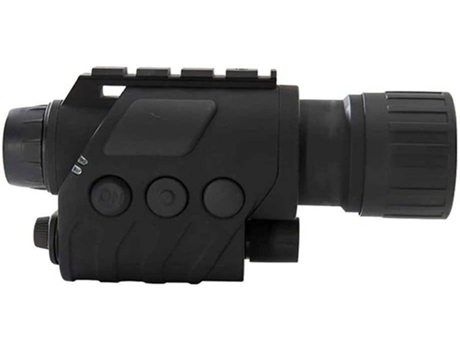 Telescópio Monocular Infravermelho de Visão Noturna Alcance Óptico Monoculares Digitais de Visão Noturna Câmera Infravermelha Regi-Preto