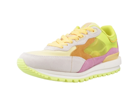 Sapatos De Mulher Gioseppo Ola Tecido Amarelo (38)