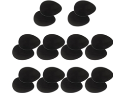 Protetores De Sola Autoadesivos Beavorty Para Salto Alto, 3mm De Espessura, Silenciosos, Antiderrapantes, Pacote Com 10 Pares