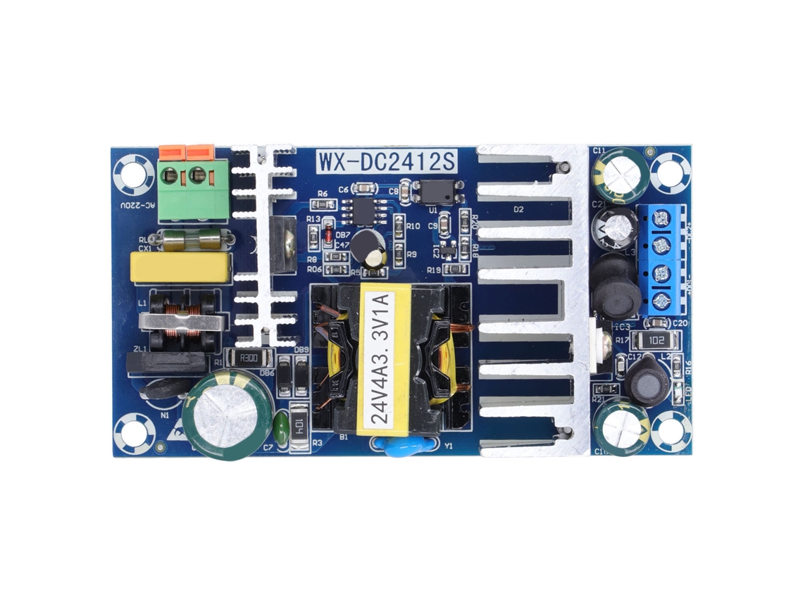 Módulo De Energia Dupla Com Placa De Proteção Pcb