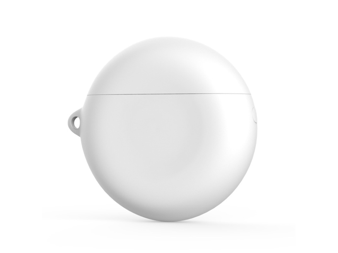 Conjunto 5 Capas Silicone Halinuia Branco Modelo F3 (compatível Huawei Freebuds 3, Silicone Branco Limpo)
