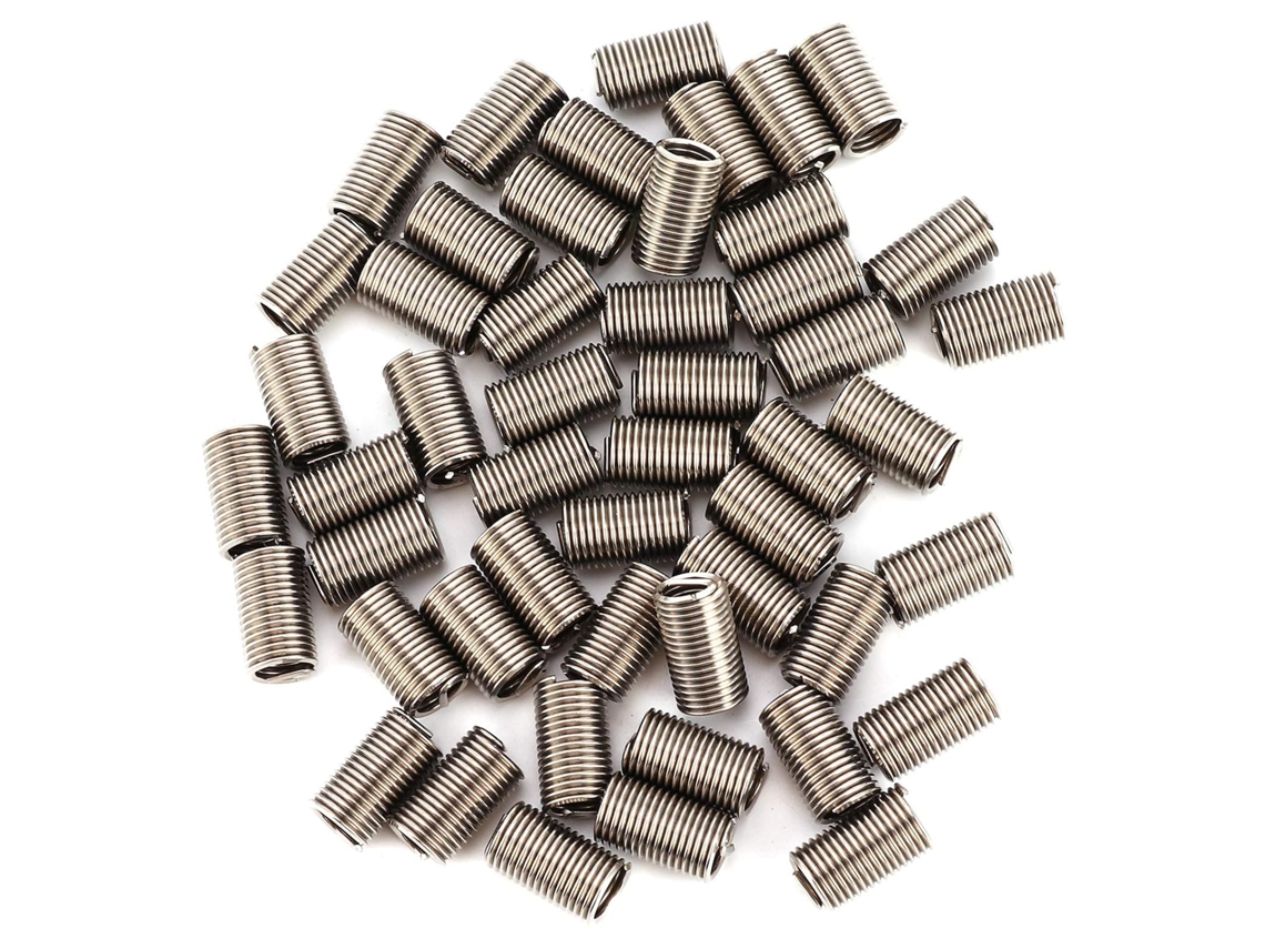 Conjunto De 50 Insertos Reparo Rosca M8 Em Aço Inoxidável 304 Gototop,