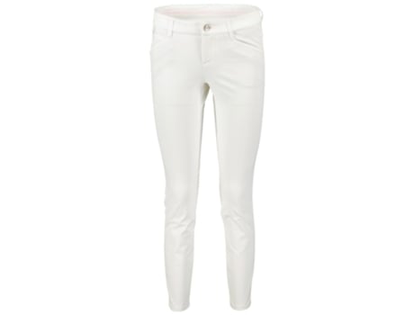 Calça Alberto Calça Mona 3Xdry Cooler Branco 32 Homem