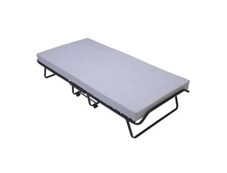 Cama suplementar dobrável 17 folhas 90 x 190 cm 10 cm de espuma sedac colchão