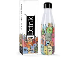 Garrafa Térmica I DRINK 500Ml Stay Pawsitive Id0432