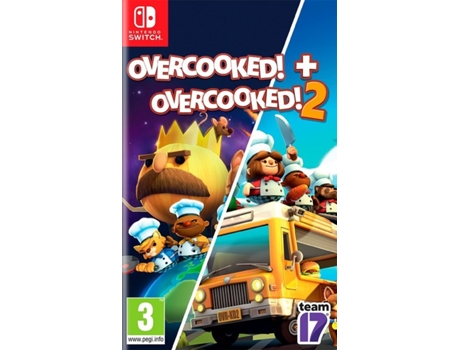 Jogo Nintendo Switch Overcooked + Overcooked 2 (Double Pack Edition)