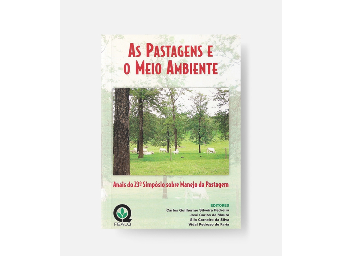Livro As Pastagens E O Meio Ambiente De Sila Carneiro Da Silva (português)