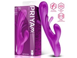 Vibrador De Língua Priya Com Movimento De Inversão INTOYOU