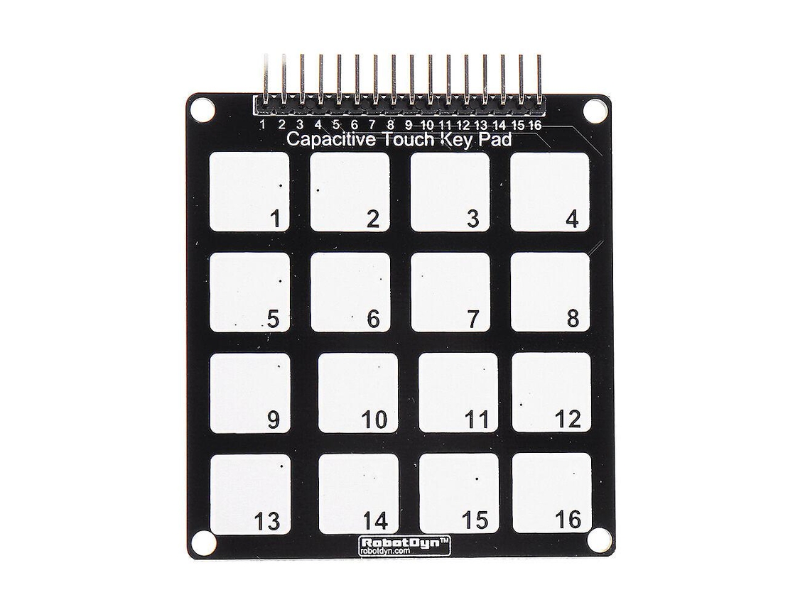 Módulo De Teclado De Toque Capacitivo De 16 Teclas Everley891