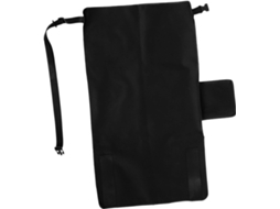 Assento Com Apoio Para Os Pés Para Meninos E Meninas, Tecido De Avião Preto, Fivelas Extensoras.