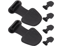 Kit Com 6 Tampões De Silicone Leves E Fáceis De Usar Para Portas Usb-c.