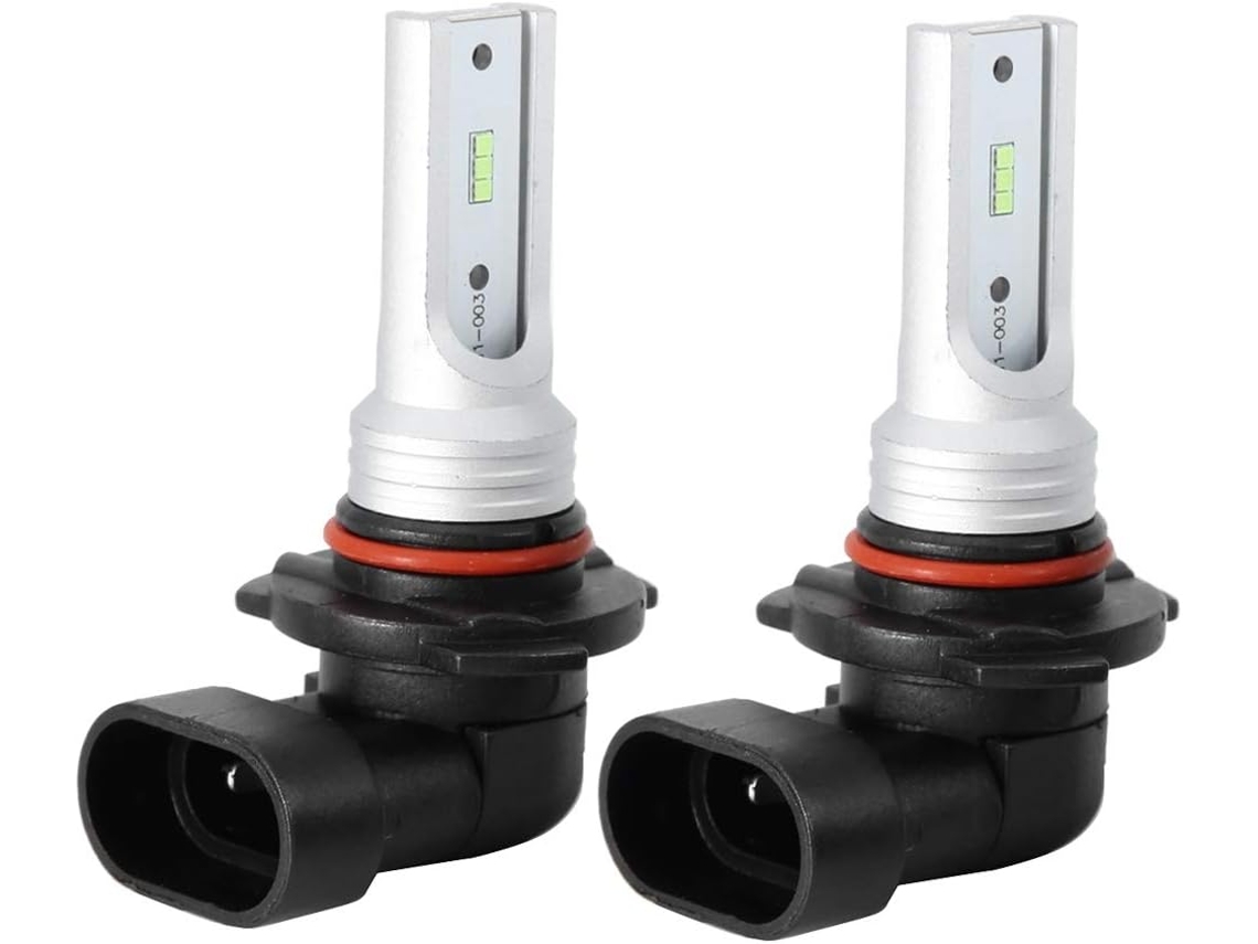 Chiciris 2 Lâmpadas De Led Brancas Super Brilhantes Para Farol Neblina 72w 6000k, Carcaça De Alumínio Com Dissipação