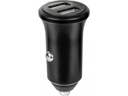 Carregador Carro Duplo Usb Aa Fastcharge Reciclado BIGBEN CONNECTED Plástico Preto